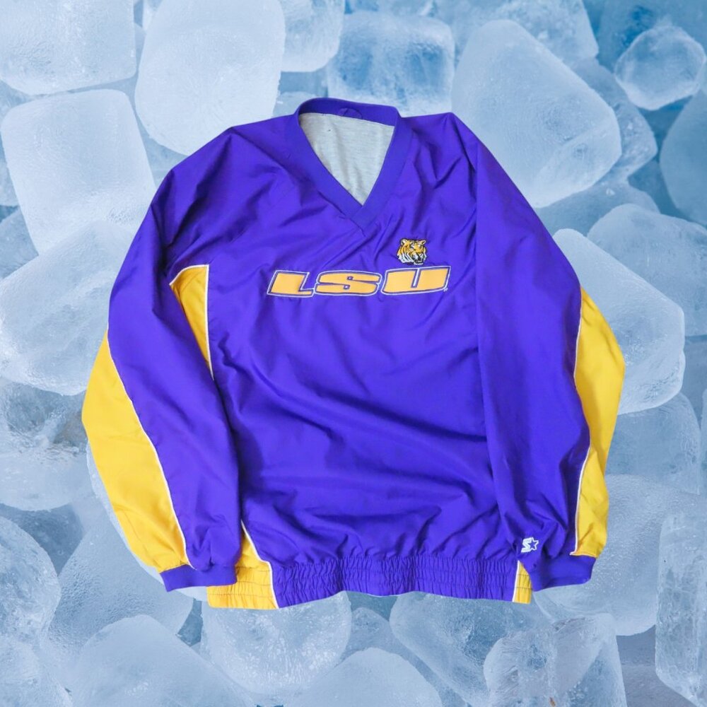 Vintage LSU starter jacket Size Small Windbreaker